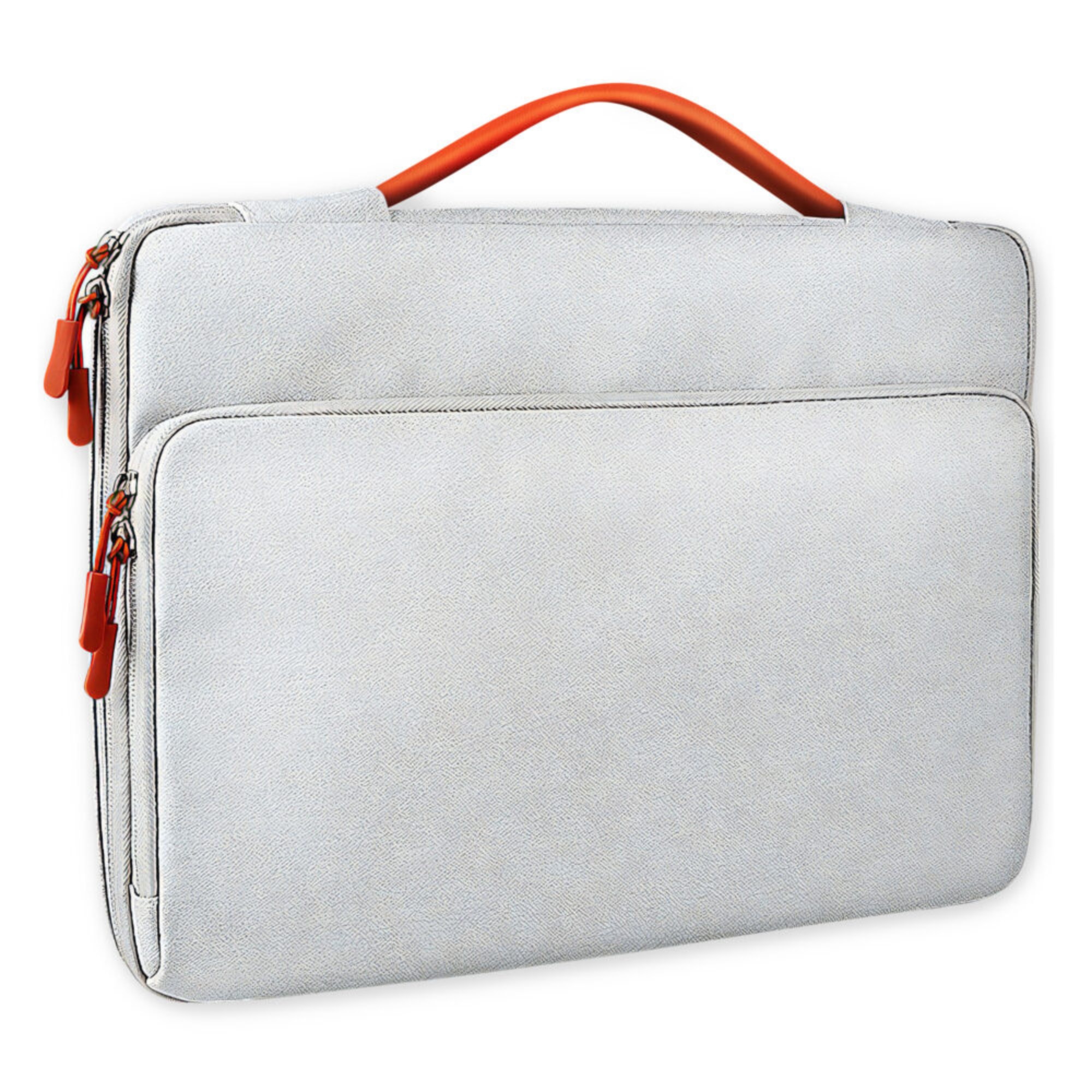 Geanta Universala VarioShop®, pentru Laptop 13 - 15.6 inch, Sistem Prindere Valiza, Design Elegant, Rezistenta la Apa, Compatibila laptop Apple MacBook, Asus, Acer, Dell, Huawei, Dimensiune 37 x 28 cm, Gri