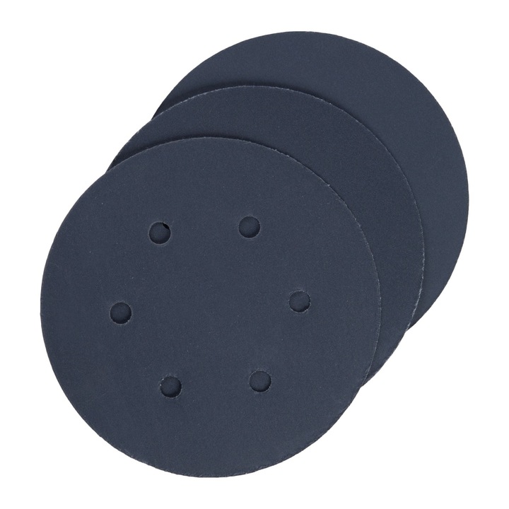 Disc abraziv Dexter, pentru slefuitor cu excentric, Ø 150 mm, granulatie 1000 (set 5 buc)