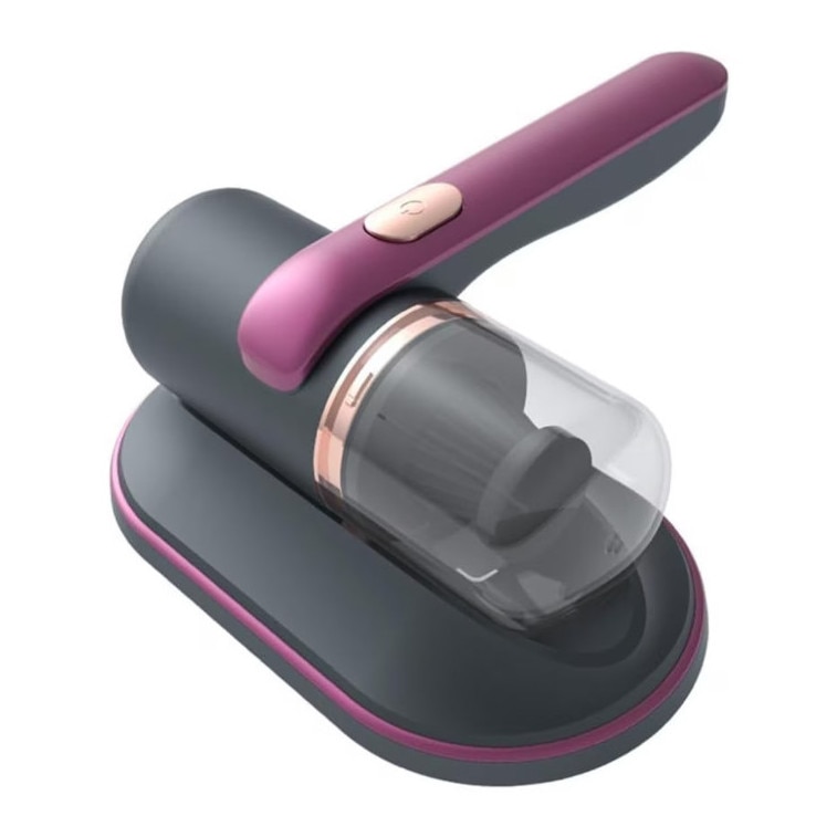 Aspirator Antiacarieni Tehnologie UV cu elemente de filtrare, Putere de Aspirare mare, Portabil cu acumulator si Multifunctional, Violet