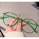 Ochelari de vedere pentru citit, protectie calculator, ecran telefon, televizor, gaming, anti lumina albastra, culoare verde, dioptrie +1, 5