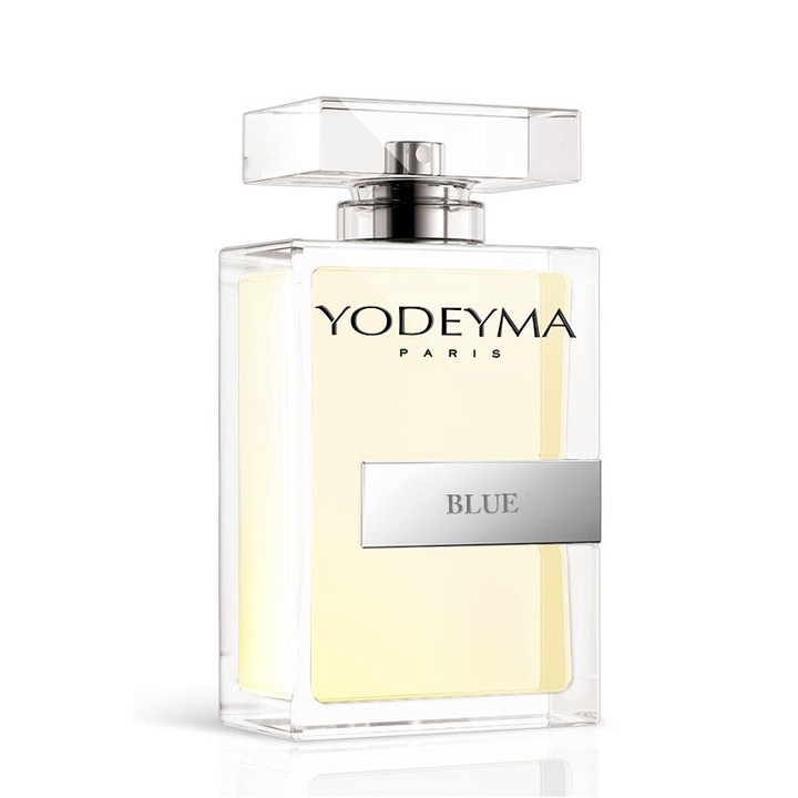 Yodeyma Blue Apa de parfum pentru barbati, nuante de portocala, iasomie si pachuli, pentru barbatul modern, carismatic si plin de stil, 100ml