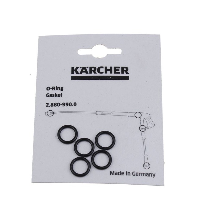 Set 5 inele O-ring pentru aparat de spalat cu presiune KARCHER 2.880-990.0