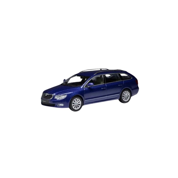 Skoda Superb II (3T) Kék1:43 IXO modellautó