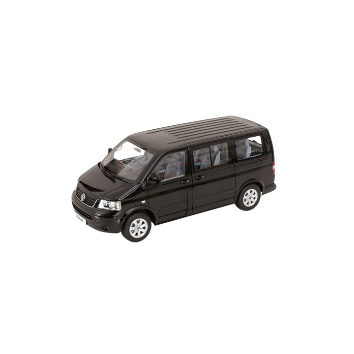 Макет на автомобил Norev, VW Volkswagen T5 Transporter 2003 Черен 1:18
