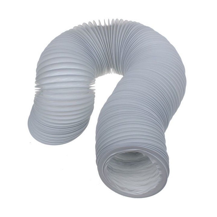 Levegő elszívó cső ruhaszárítóhoz, 100mm x 3m, WPRO 484000008556