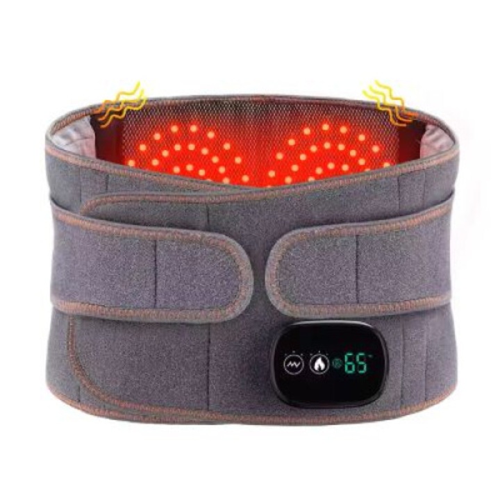 Centura lombara termica cu masaj si incalzire ajuta la ameliorarea durerilor de spate, relaxarea muschiilor tensionati si imbunatatirea circulatiei sangiune