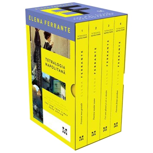 Pachet tetralogia napolitana - Elena Ferrante