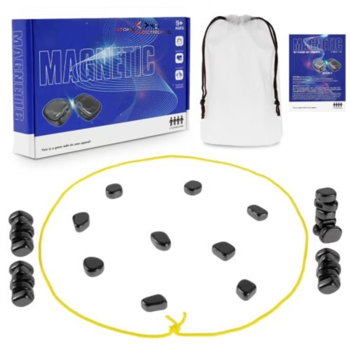 Joc magnetic, Stone®, 30 magneti, pana la 6 jucatori, pentru copii 9ani +