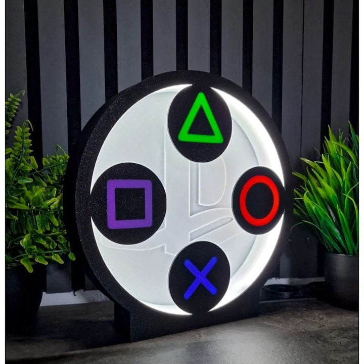 Lampa ambientala LED „PlayStation”