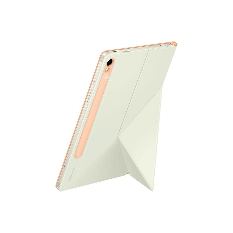 Husa Smart Book Cover compatibila cu Samsung Galaxy Tab S9 / S9 FE 11 inch Orange