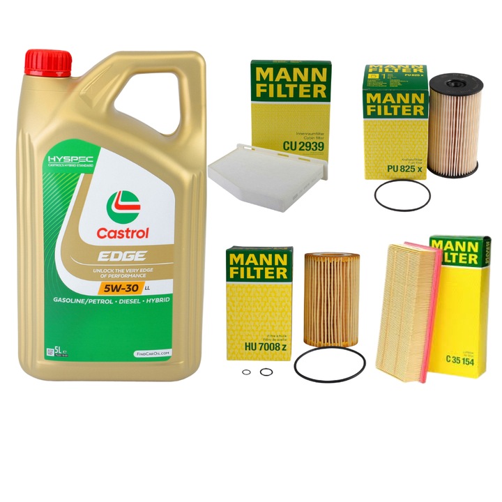 Pachet revizie Skoda Octavia II 1.6 TDI motor CAYC