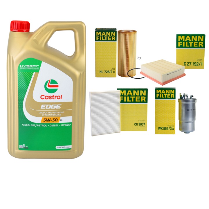 Pachet revizie Audi A4 cod motor:BKE 2005-2008