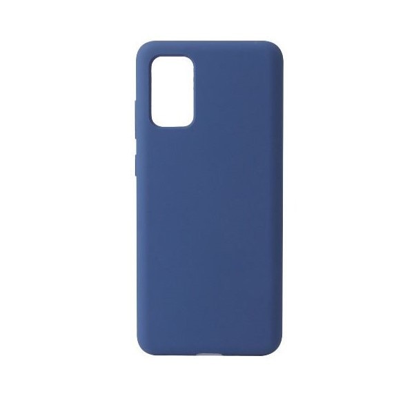 Husa protectie compatibila cu Samsung Galaxy S21 Ultra Liquid Silicone Case Albastru