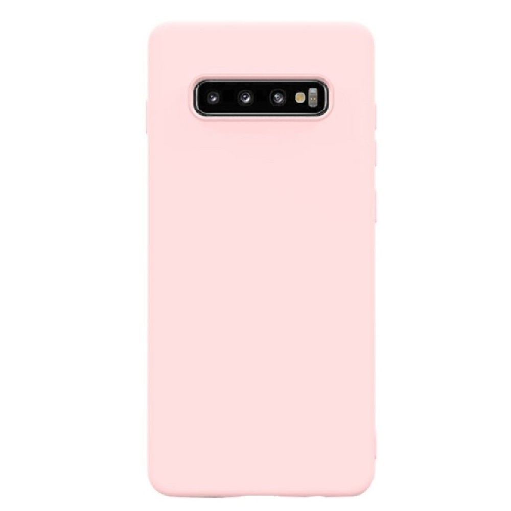 Husa protectie Flippy compatibila cu Samsung Galaxy S10E Matte Tpu Roz