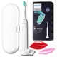 Set, Periuta de dinti electrica sonica, Philips Sonicare HX3651/13 Alb, Carcasa Alb, Storcatoare de pasta