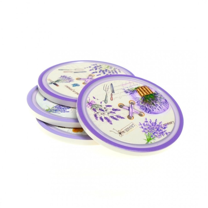 Set 4 bucati suport oala, 12 cm