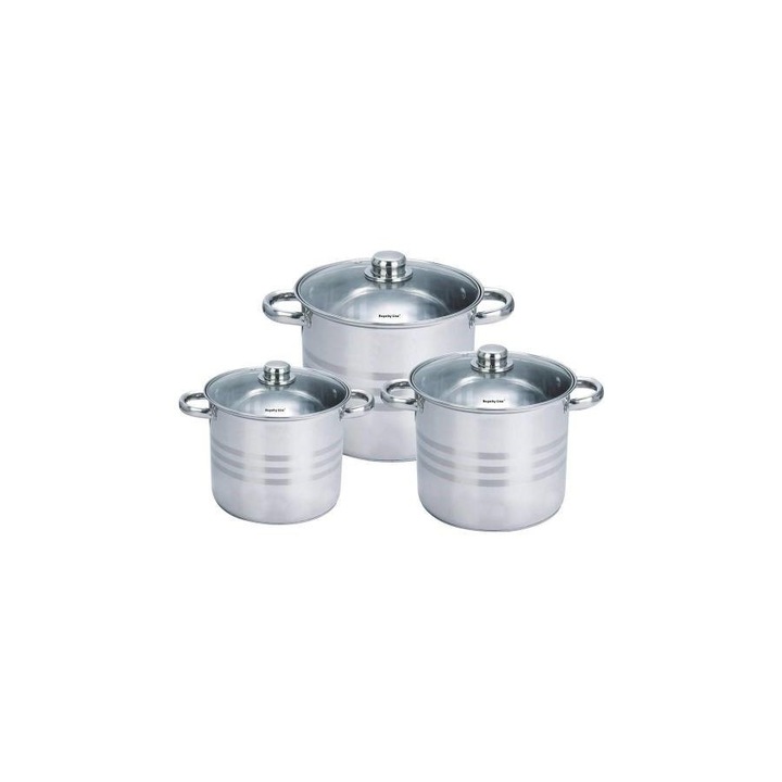 Oale set din inox 16.5L 19.5L 22.5L