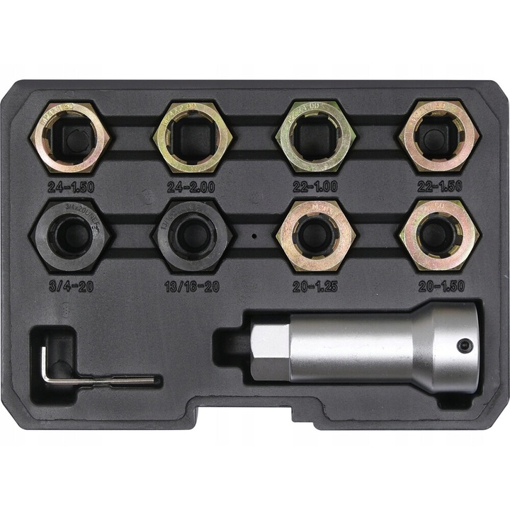Set reparare filete, Yato, M20x1.25, M24x1.5
