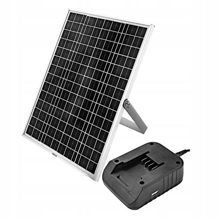 Incarcator solar pentru acumulatori 18 V