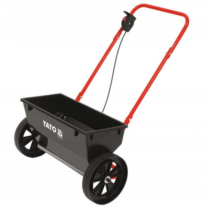 Semanatoare, Yato, 25L, 2 roti, 760x710x870mm, negru/rosu