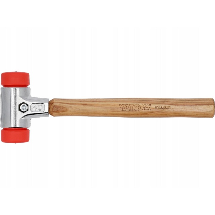 Ковашки чук Yato, 40 мм, 630 г, хикори, UPE, 330 мм