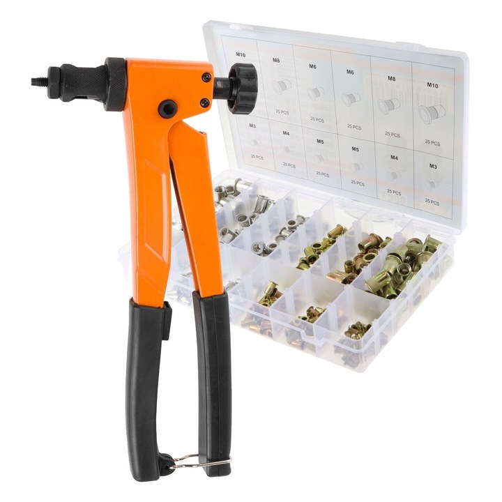 Set pistol pop nituri/nituri, manuaa M3-M6 +300 M3-M10, RICHMANN