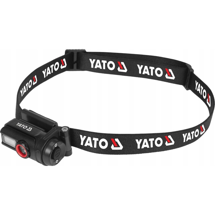 Челник, Yato 500LM, батерия, 6 режима, водоустойчив, 60.7x29.5x39mm