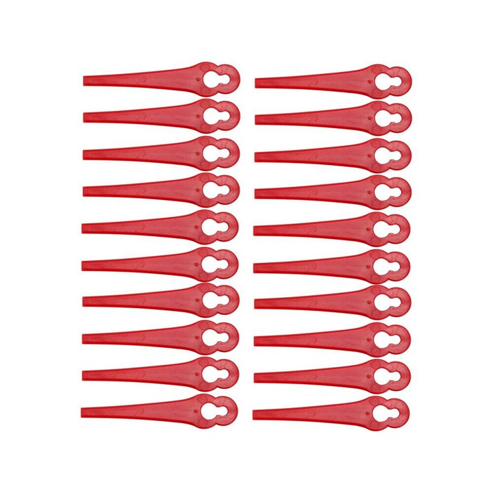 YATO Set 20 lame din nailon pentru trimmer, 9cm, 5.5x10mm