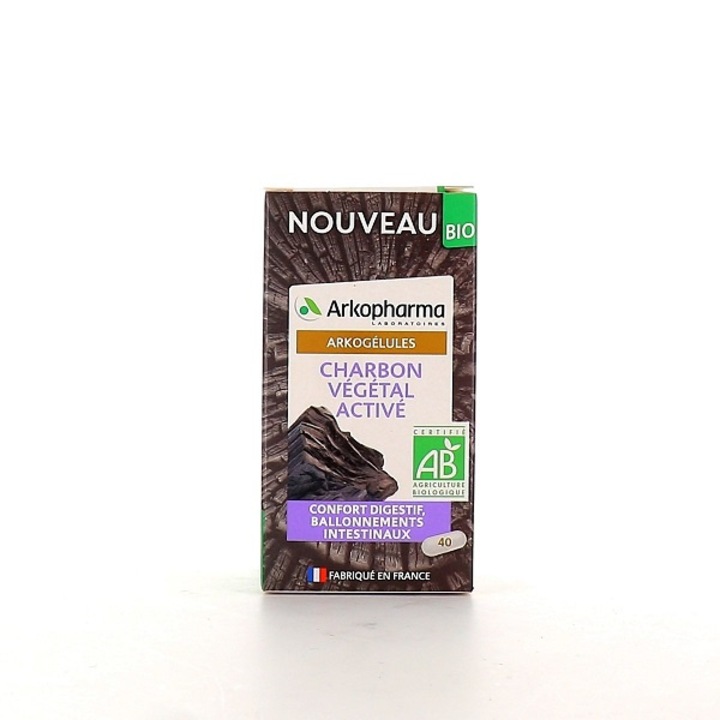 Carbune Activat Arkopharma Arkocaps 40 capsule