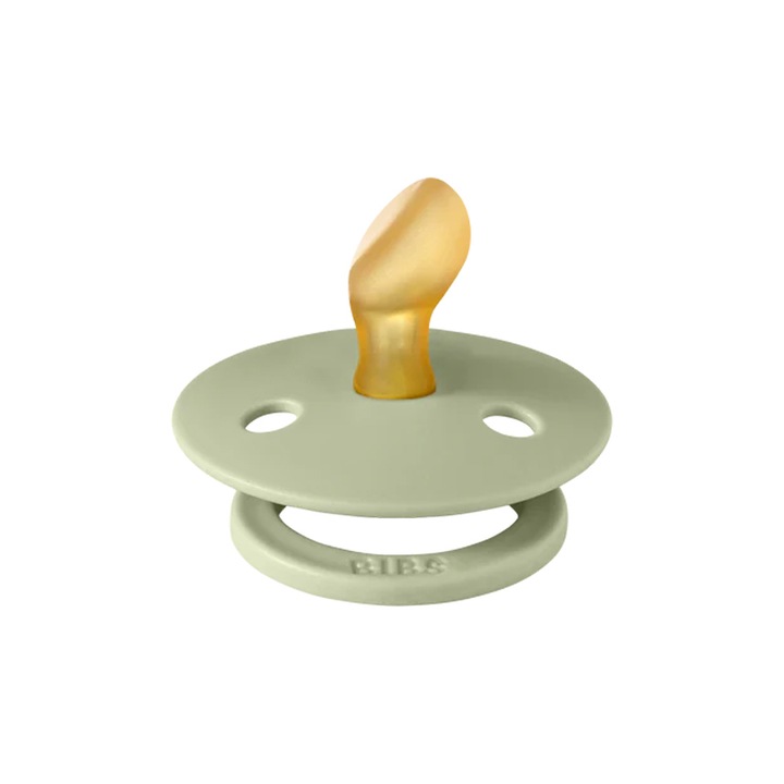 Suzeta anatomica, din cauciuc natural Hevea, Bibs Colour Collection 240159V, Verde 6-9 luni 9-12 luni 14+