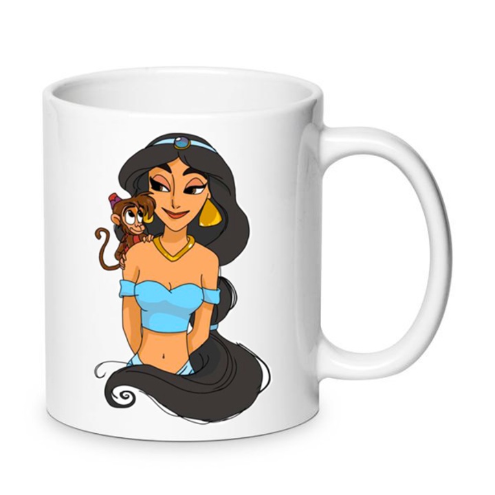 Керамична чаша Jasmine, 330мл, Chn, за кафе и чай