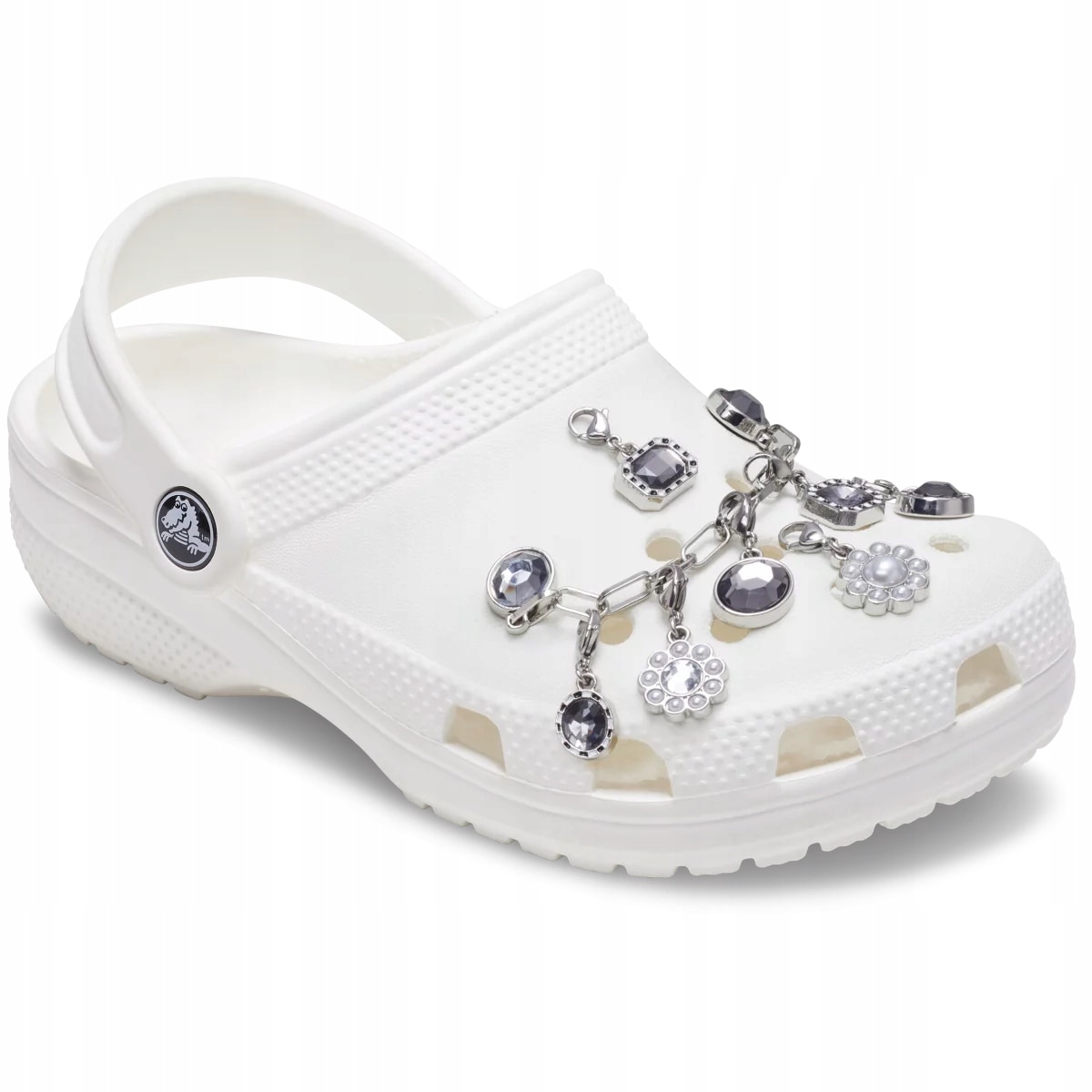 Accesoriu incaltaminte Crocs Jibbitz, Silver Adjustable
