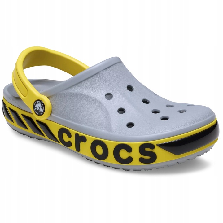 Детски сабо, Crocs, Bayaband Racer Badnd Clog,, Сив