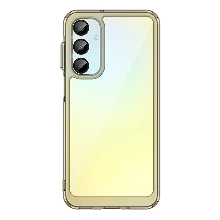 Outer Space tok kompatibilis Samsung Galaxy A16 4G / A16 5G Átlátszó fekete