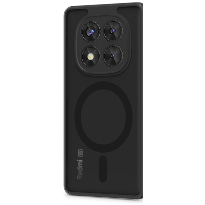 TECH-PROTECT MAGMAT MagSafe tok kompatibilis a Xiaomi Poco X7 5G / Redmi Note 14 Pro 5G Black telefonnal