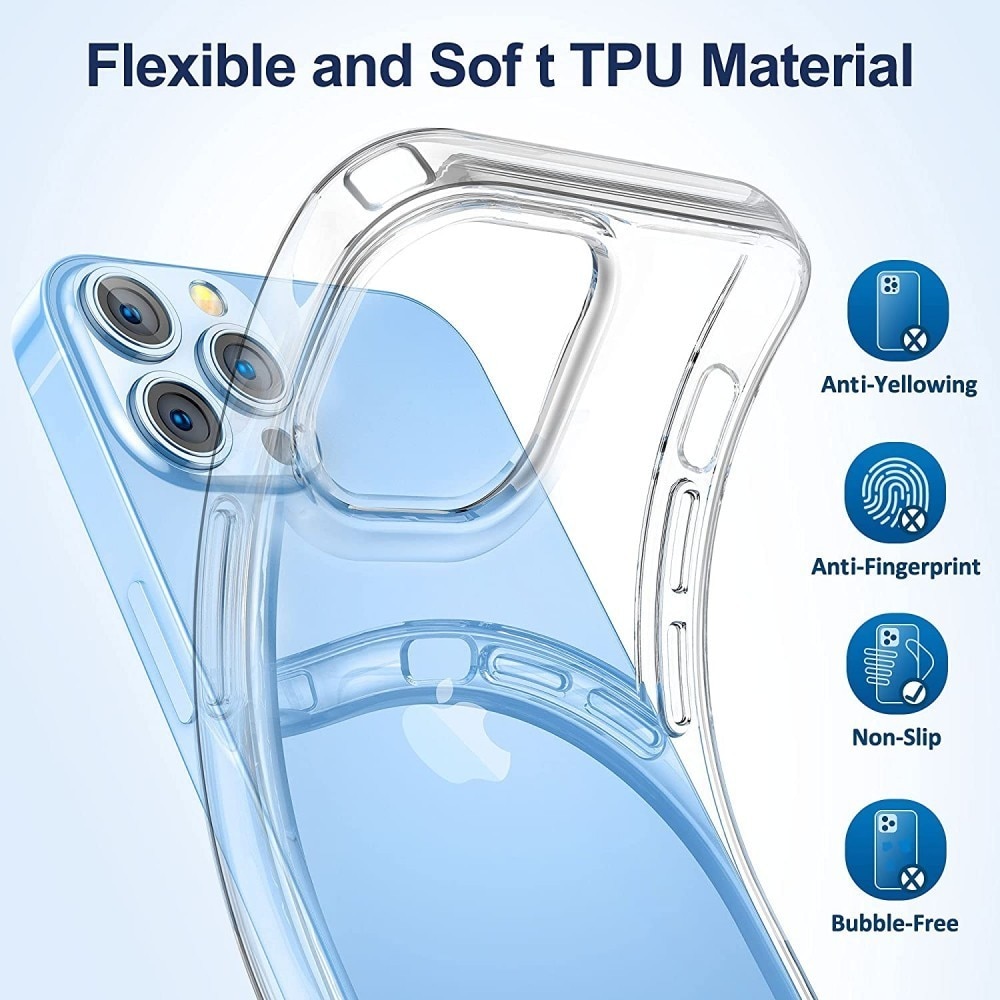 Husa de protectie Flippy pentru iPhone 12/12 Pro Silicon Transparent
