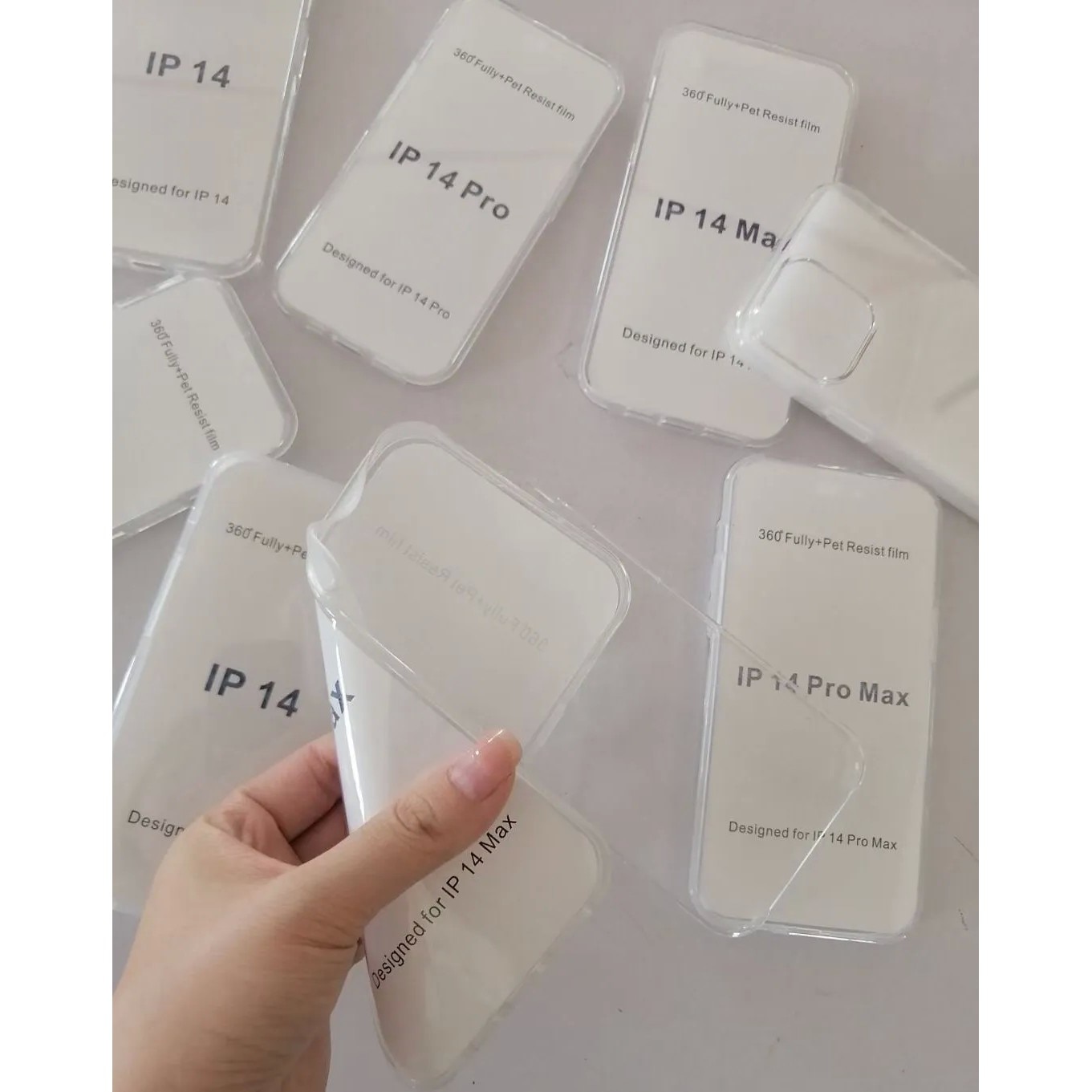 Husa de protectie Flippy 360 grade, PC, TPU si Folie policarbonat, pentru Samsung Galaxy A23 5G, Transparent