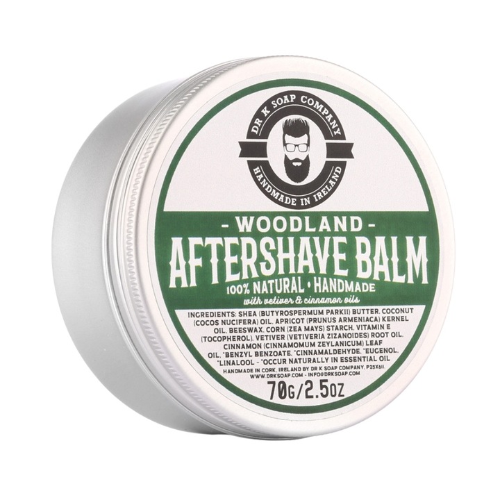 100% натурален балсам за след бръснене Dr. K Soap Company Woodland Балсам за след бръснене 70гр