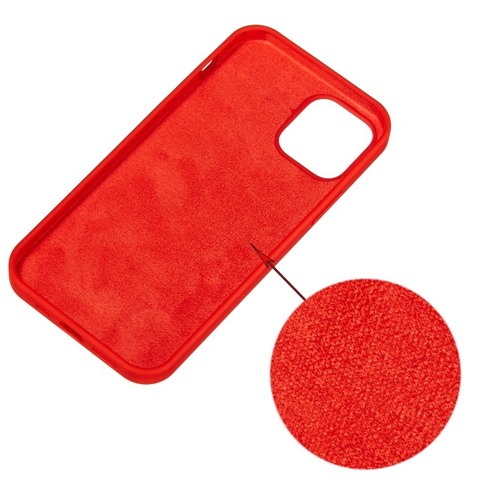 Husa protectie compatibila cu Samsung S20 FE Liquid Silicone Rosu
