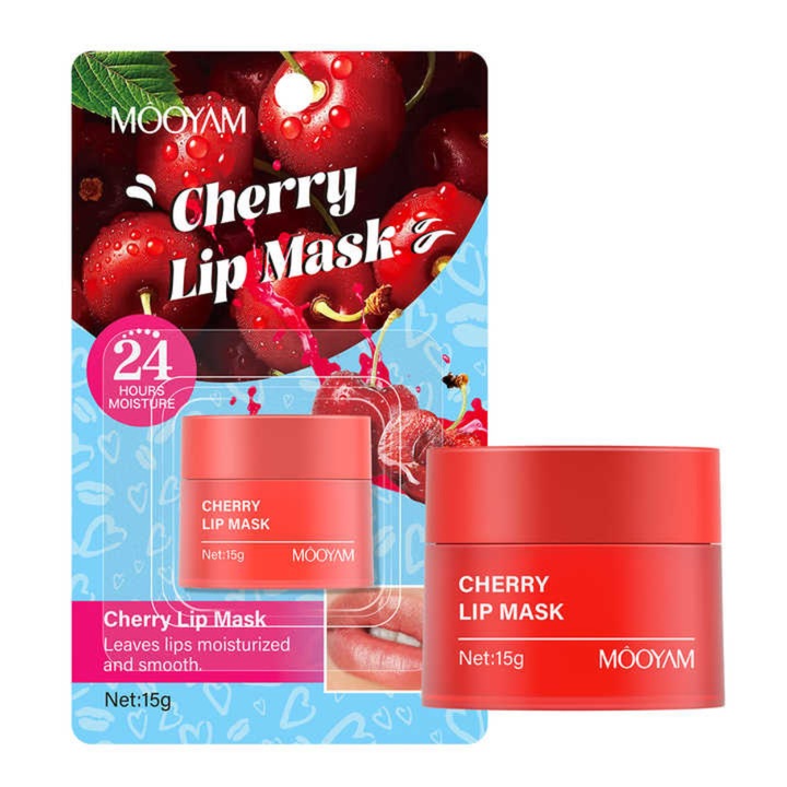 Balsam si masca de buze hidratanta, Cherry Lip Mask - 15g