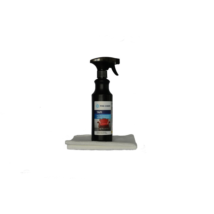 Set Profesional pentru Piele si Tapiterie Bonetare - TAPI 500 ml + Microfibra Leather ProChem 40x40 cm