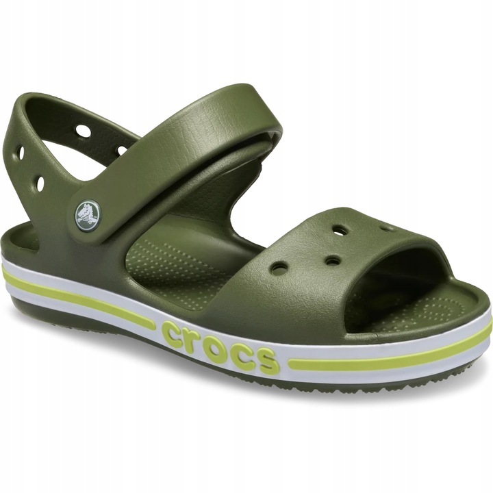 Детски сандали, Crocs, С велкро,, Зелен