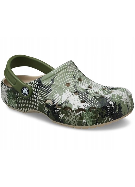 Saboti Femei Crocs Baya Seasonal Printed, Bej, 36-37
