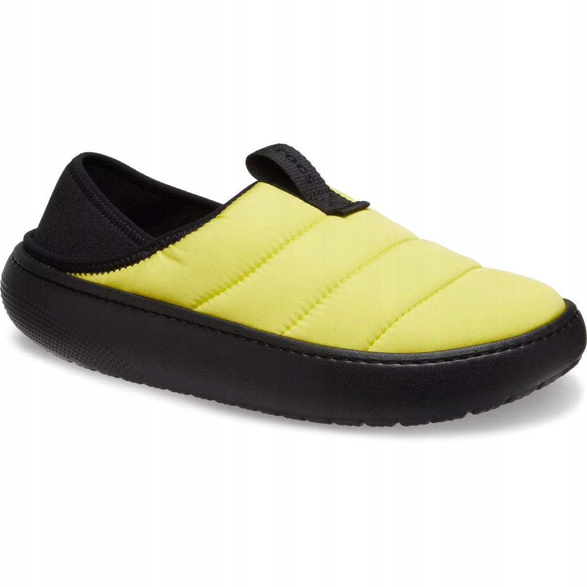 Papuci de casa Femei, Crocs, Classic Puff 210706 Moc, Galben, Galben, 42-43