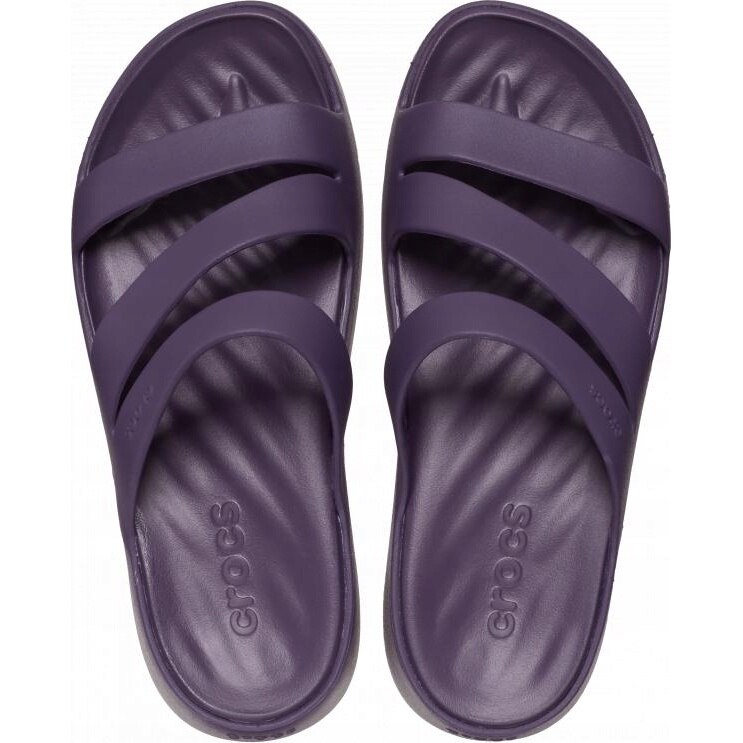 Saboti Femei, Crocs, Getaway Strappy 209587 Sandal, Violet, 41-42 EU ...