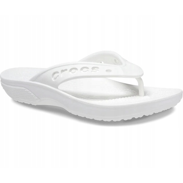 Slapi Flip Flops Pentru Barbati, Crocs, Baya 208192 Flip, Alb, 48-49 EU