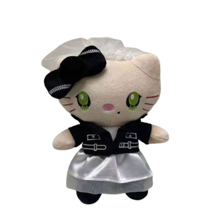 Jucarie plus Sanrio Kitty Cat VICTINY® hello kitty /mireasa / bikers 24/28 cm