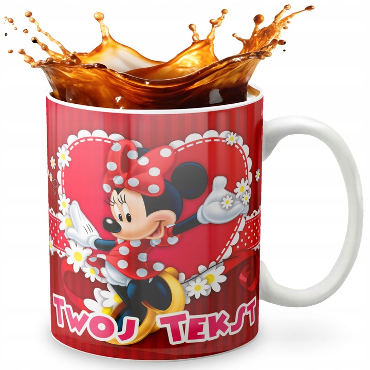 Керамична чаша 330ml World Case, персонализиран дизайн, многоцветна, за подарък