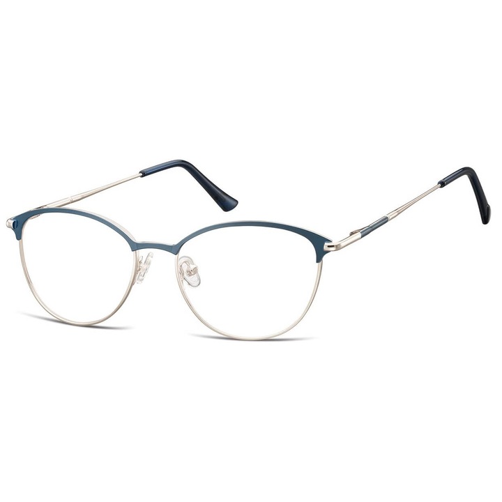 Ochelari de vedere pentru femei, argintiu/bleumarin, Sunoptic