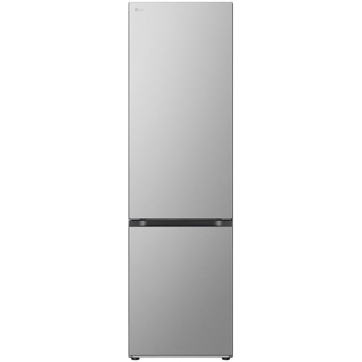 Хладилник с фризер LG GBV22L0EPY, 387 л, No Frost, E-Micom, DoorCooling+, Компресор Smart Inverter, SmartThinQ, Клас E, H 203 см, Silver